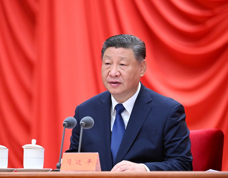 ??1月6日，中共中央總書記、國家主席、中央軍委主席習近平在中國共產黨第二十屆中央紀律檢查委員會第四次全體會議上發(fā)表重要講話。